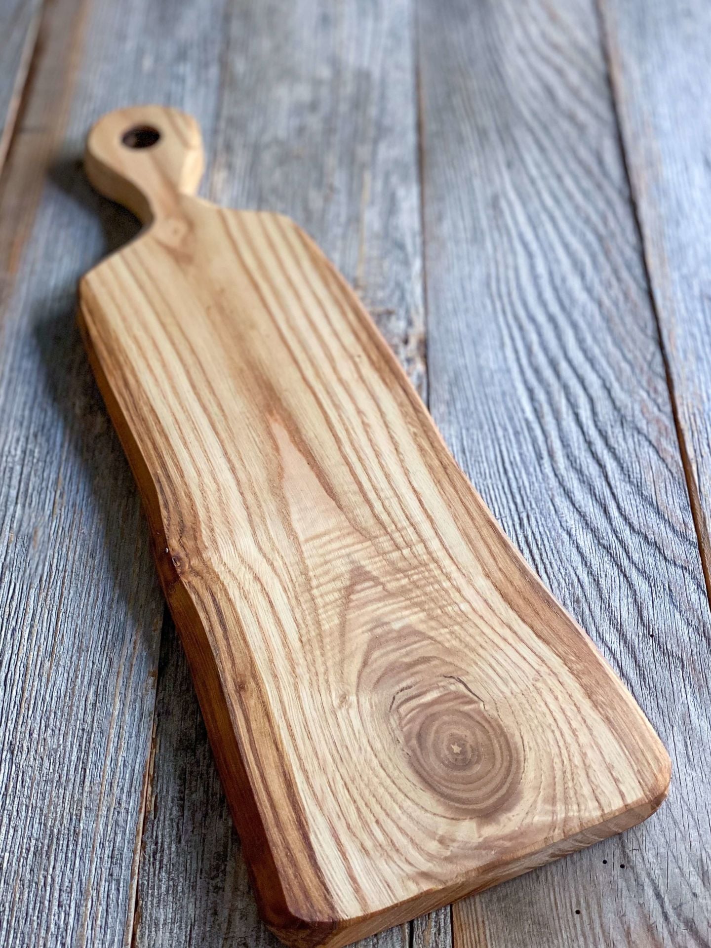 Kestane Ağacı El Yapımı Sunum Tahtası - Orta Boy 2