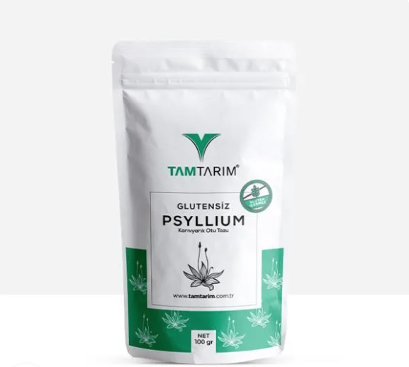 Tam Tarım Glutensiz Psyllium ( Karnıyarık Otu Tozu )100 gr