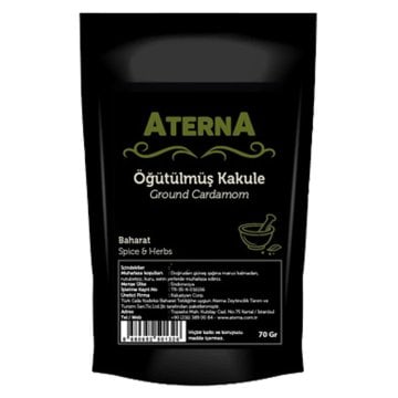 Aterna Öğütülmüş Kakule 70 gr