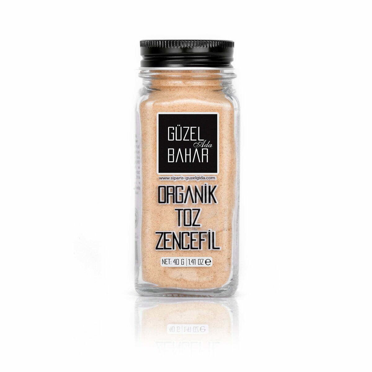 Güzel Ada Bahar Organik Toz Zencefil (40 gr)